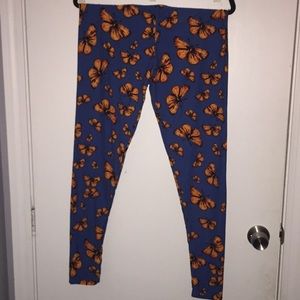 LulaRoe butterfly leggings